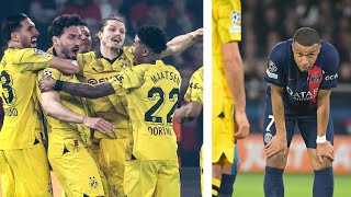 LDC : La désillusion pour Paris, le PSG est tombé sur le mur jaune ! PSG 0-1 Dortmund !