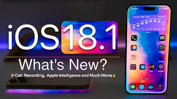 iOS 18.1 is Out! - What