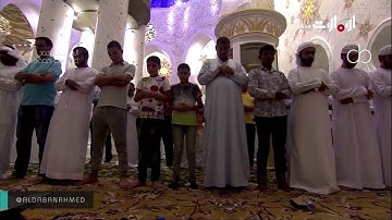 والشعراء يتبعهم الغاوون -تلاوة مميزة للشيخ إدريس أبكر ليلة10 رمضان 1438