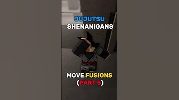 Jujutsu shenanigans move fusions part 5 #jujutsushenanigans #jjs #roblox