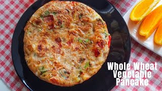 Penkek Sayur Yang Sihat | Whole Wheat Vegetable Pancakes | Delicious & Soft | No Yeast screenshot 2