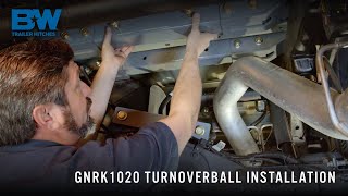 Model 1020 Turnoverball Gooseneck Hitch Installation