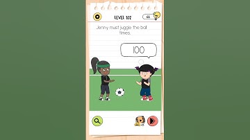 "100 Baar Ball Juggle!? 😲 Jenny Ne Kiya Impossible Kaam | Brain Test Level 102" #shortsfeed #shorts