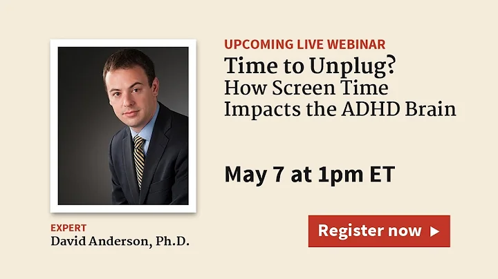 Time to Unplug? How Screen Time Impacts the ADHD Brain (with David Anderson, Ph.D.)