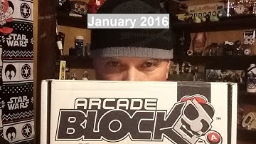 NERD BLOCK ARCADE UNBOXING!!  January 2016