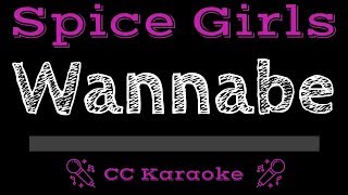 Video thumbnail of "Spice Girls • Wannabe (CC) [Karaoke Instrumental Lyrics]"