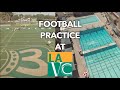 FIRST FOOTBALL PRACTICE IN LA