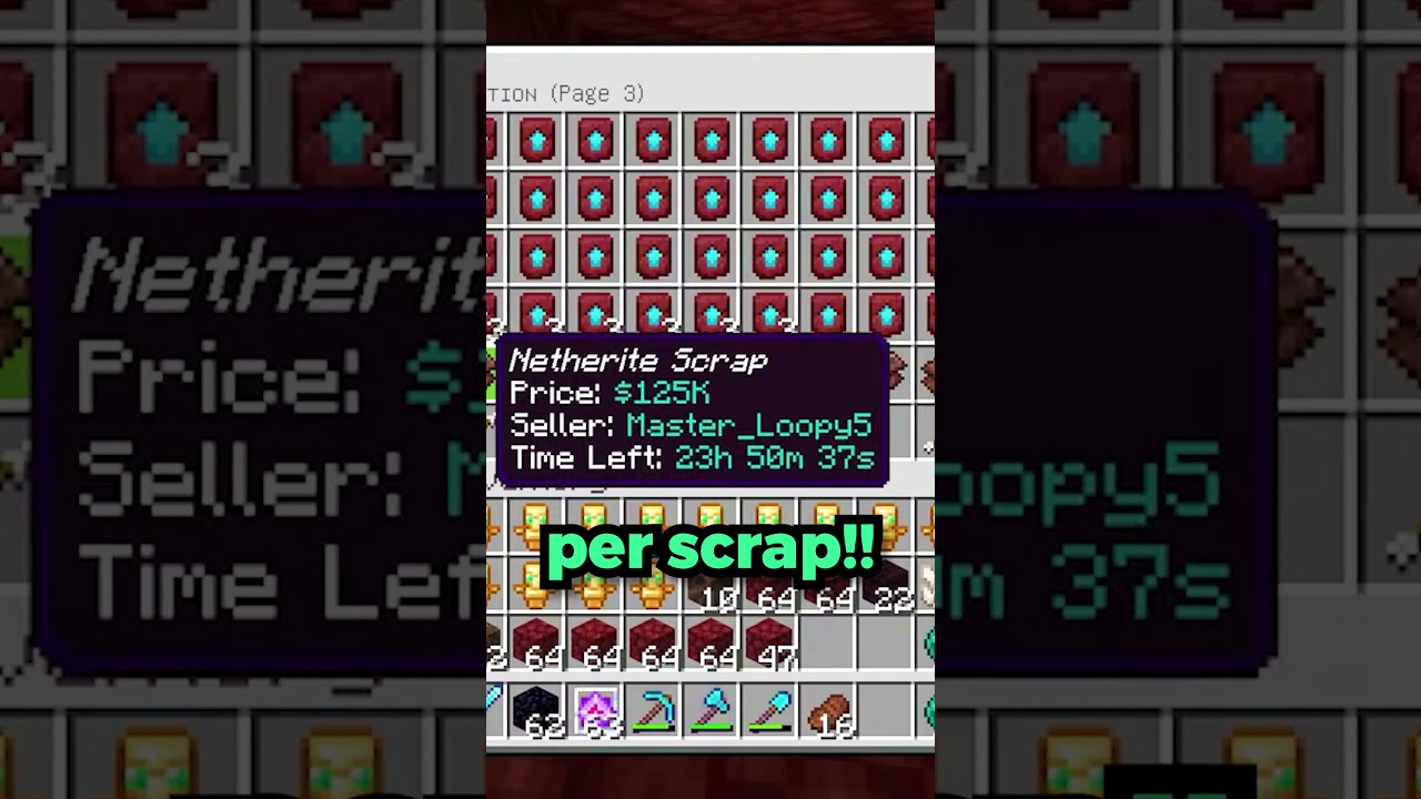 SECRET METHOD to get RICH on Donut SMP...
