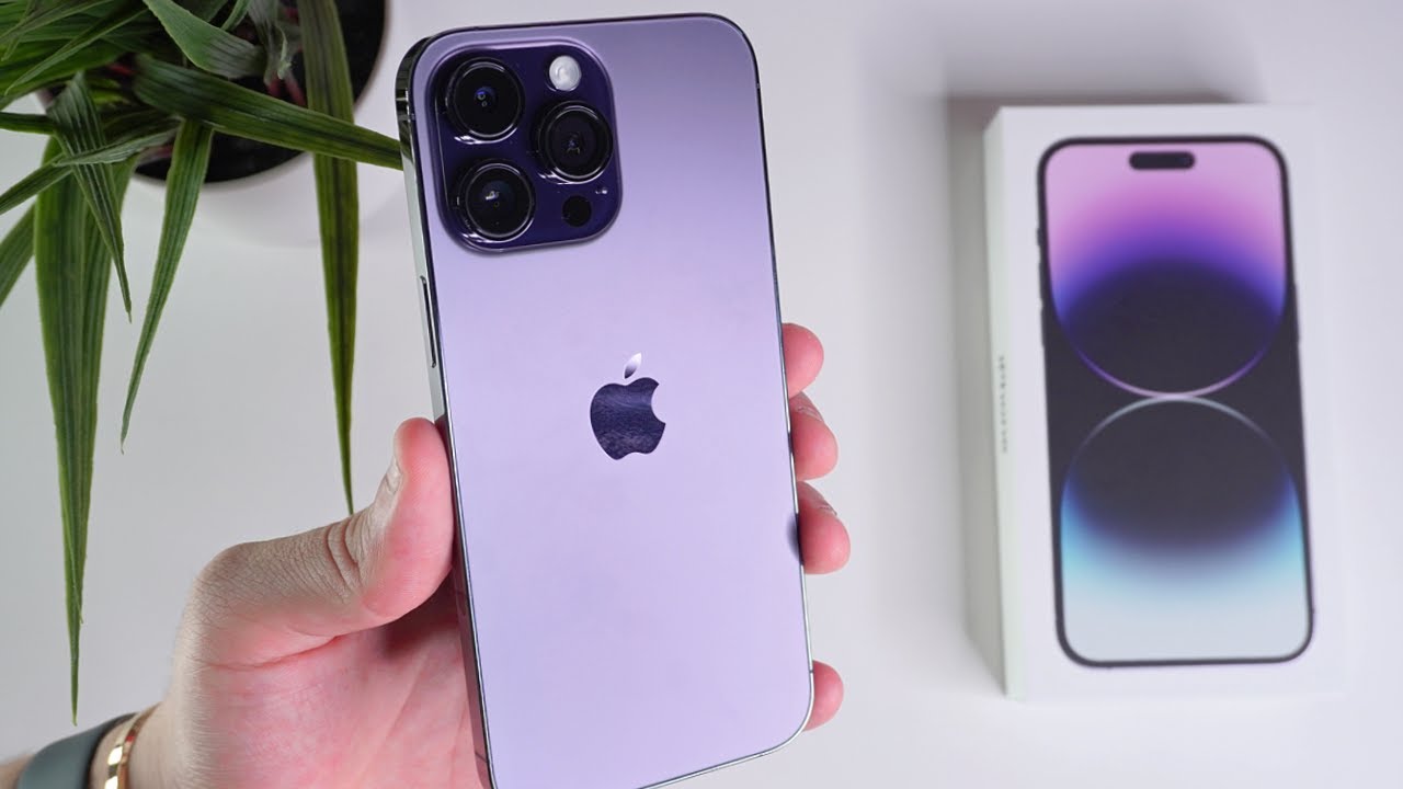 iPhone 14 Pro Max Unboxing! (NEW DEEP PURPLE) - YouTube