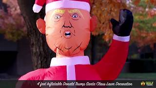 Funny Christmas Lawn Inflatable Decorations Make Christmas Great Again by showing your neighbors that you