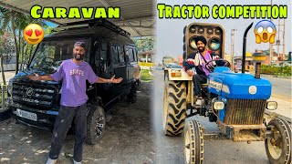 Apni Caravan Wapis Aa Gayi 😍 Or Highway Par Hua Tractor Ki Race Competition 😱