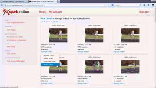 SparkPro Tutorial 05 - Manage Videos & Account Info