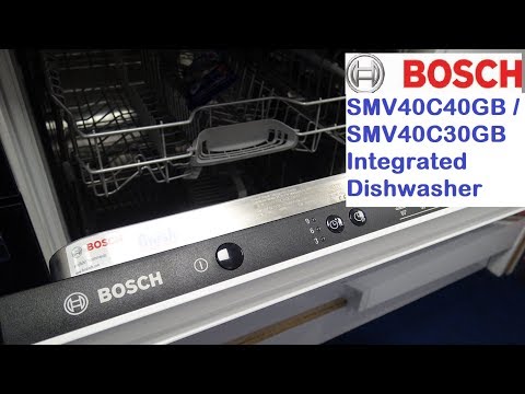 Bosch SMV40C40GB Fully Integrated Dishwasher