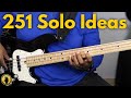 Be More Confident when Soloing | 2-5-1 Solo Techniques for Beginners ~ Daric's Bass Lessons