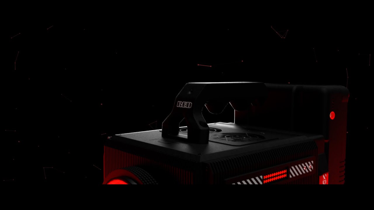 Red Raven Camera Visualization Motion Graphic - YouTube