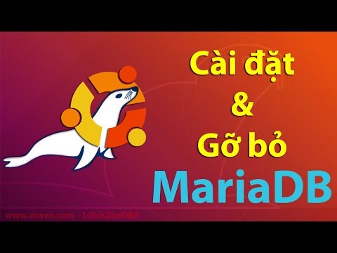 [vi] Cài đặt và gỡ bỏ MariaDB trên Ubuntu.