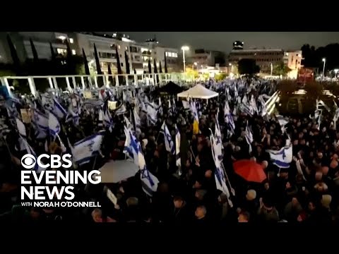 Thousands of Israelis protest against new government's far-right policies