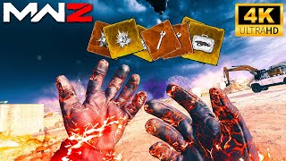 Only RED Zone SOLO and Dark Aether in MW3 Zombies Gameplay 4K (No Commentary) MWZ