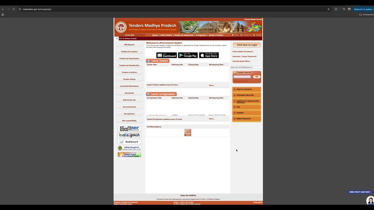 Do not miss new Gov Tenders. Tenders ab WhatsApp pe!