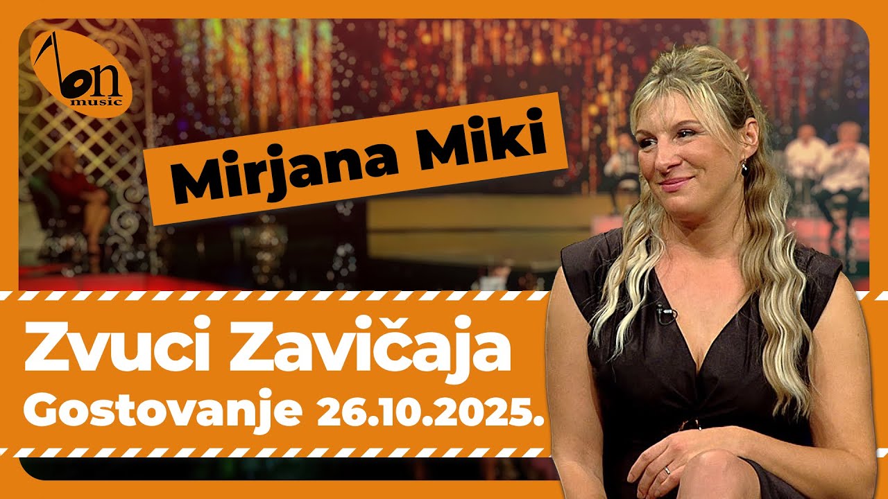 Gostovanje: Mirjana Miki | Zvuci Zavičaja 758 | BNTV 26.10.2025.