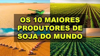 Os 10 maiores produtores de soja do mundo