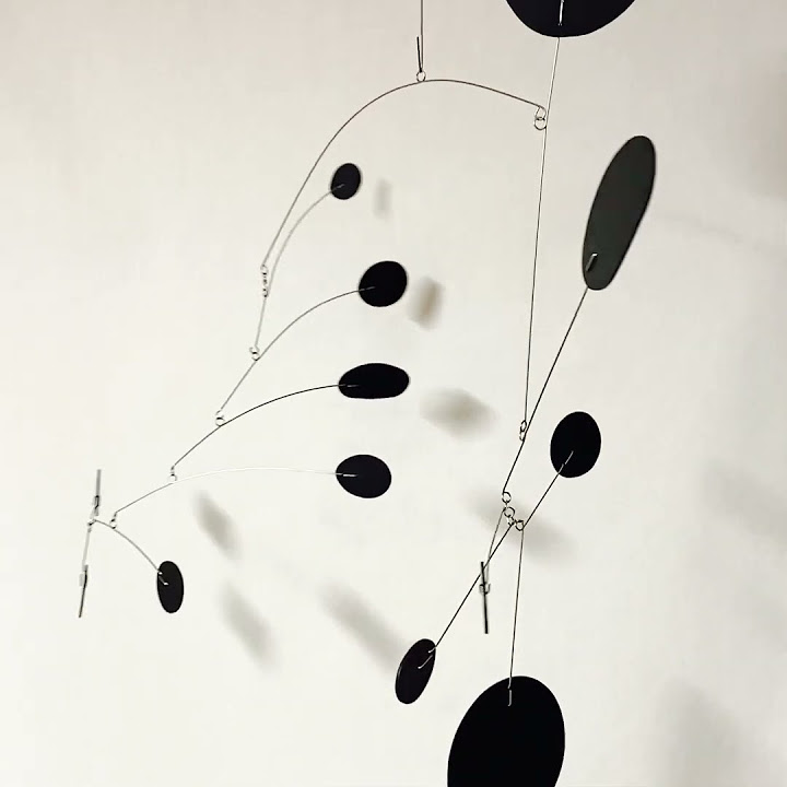 Papillon Modern Art Mobile  Mid Century Modern Kinetic Sculpture