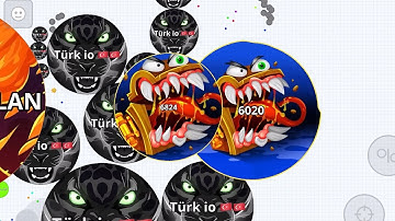 RANDOM TEAM TO FIRST PLACE 🏴‍☠️ (AGAR.IO MOBILE)