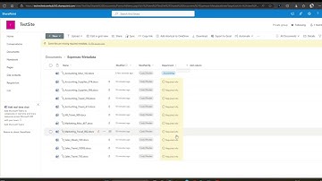 How to Organize Files in SharePoint Using Metadata | Add Custom Columns & Tags