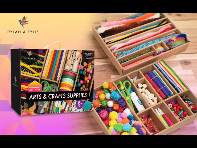 Arts and Crafts Supplies for Girls – Dylan and Rylie