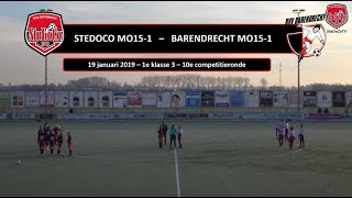 Stedoco Mo15 1 - Barendrecht Mo15 1 190119