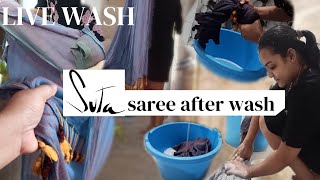 Suta Saree After Wash Review Is It Durable? Live Wash Results