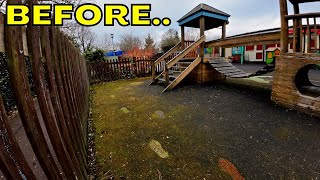 MOSS Ruining This School Playground! Join Us On Our Community Clean Up..