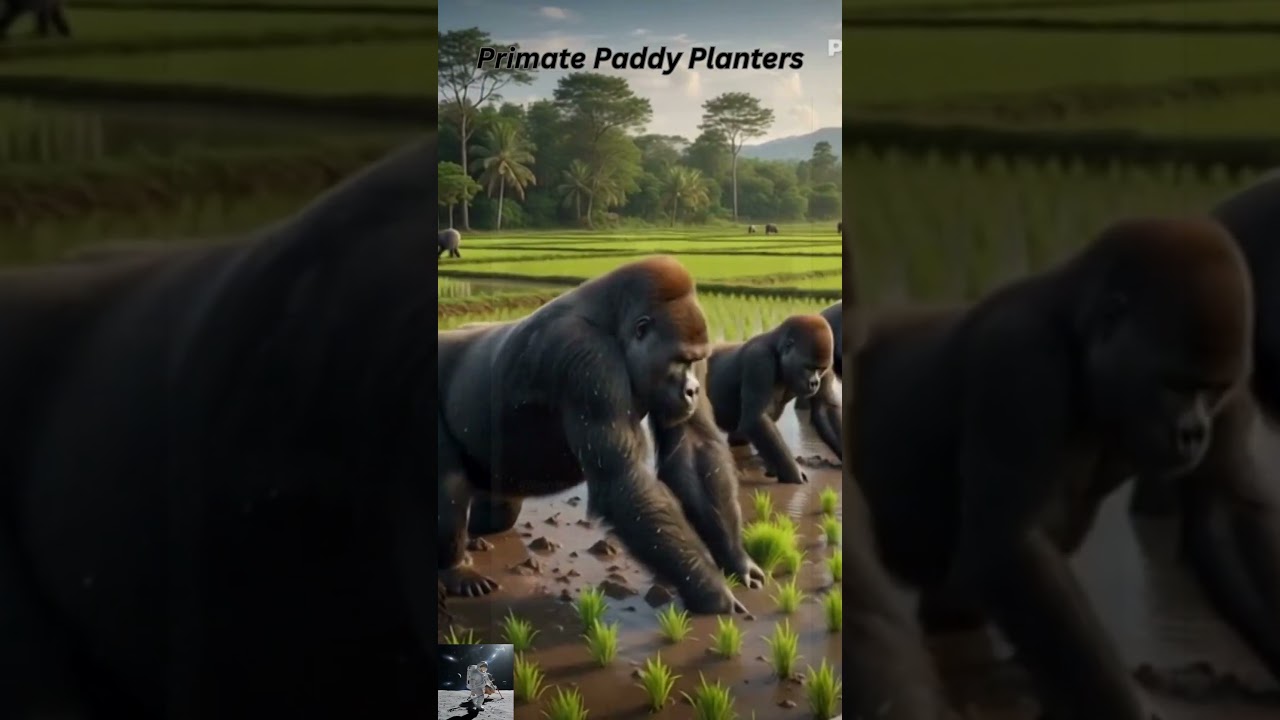 POV: Gorilla Farmers Work Hard