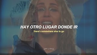 Miley Cyrus - Used To Be Young [español + lyrics video] Resimi