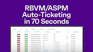 Ivanti Micro-Demo: RBVM/ASPM Auto-Ticketing in 70 Seconds