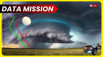 LIVE SEVERE WEATHER MISSION: Launching Weather Balloons