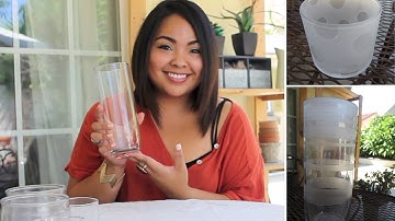 Revamp your old vases and candle jars!