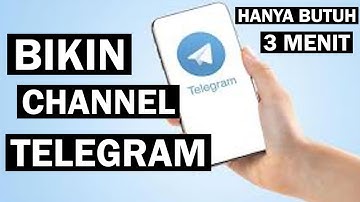 Cara Buat Channel Di Telegram