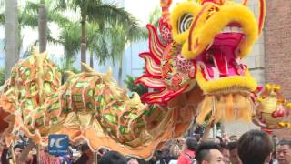 Golden lions, flying dragons, sounds of drums and gongs, hong kong
welcomes its 7th dragon lion dance festival on the first day 2017.
over 200 da...