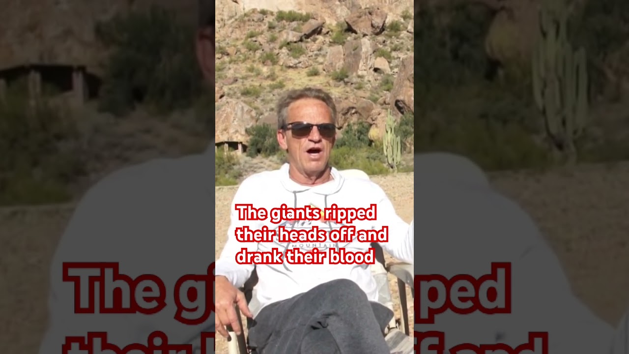 The giants ripped their heads off heads off of the Indians and drank their blood