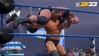 WWE 2K23 - Brock Lesnar vs. A-Train