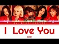 EXID I Love You Eng Rom Han Color Coded Lyrics EXID I Love You Eng Rom Han Color Coded Lyrics