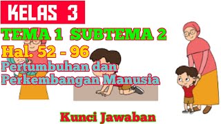 Hallo adik-adik, kali ini kakak akan membagikan kunci jawaban tematik
kelas 3 tema 1 subtema 2 pertumbuhan dan perkembangan manusia
pembelajaran s/d 6 hala...