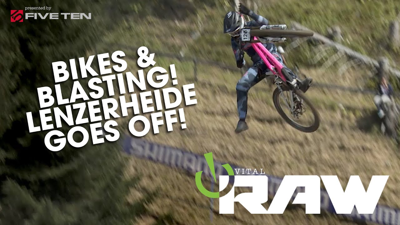 LENZERHEIDE WORLD CUP DOWNHILL - Vital RAW - YouTube