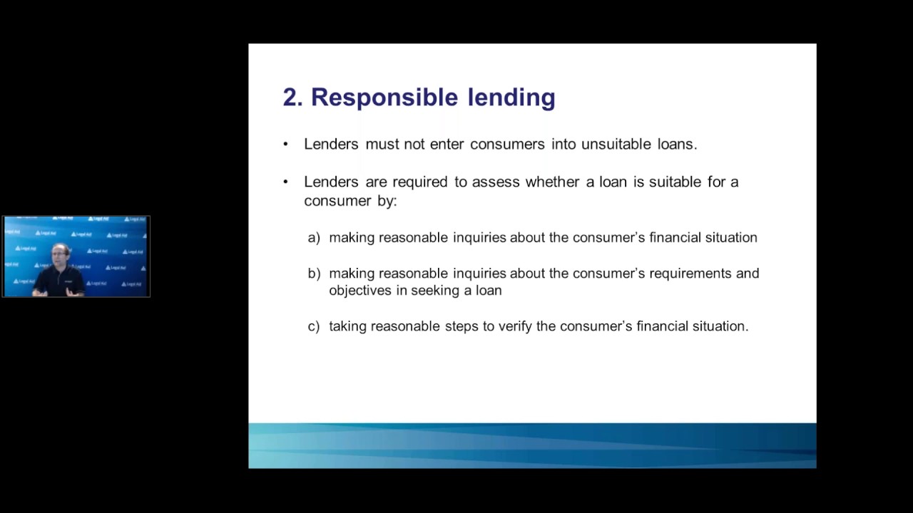 Small amount loans and payday lending - YouTube
