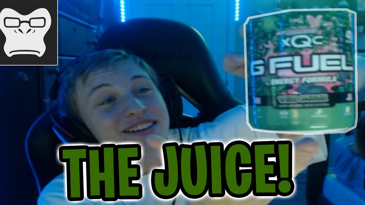 The Juice GFUEL Review! XQC's Flavor YouTube