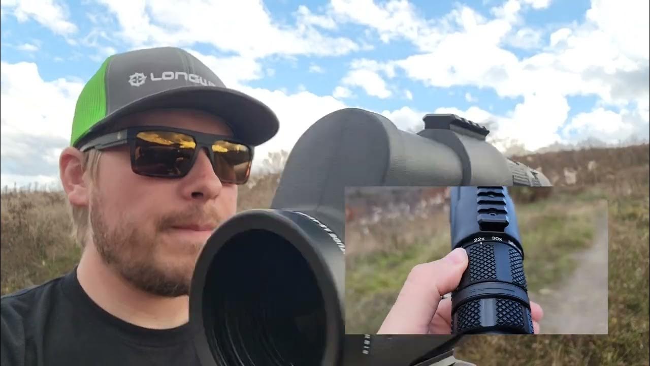 Quick Review Sightmark Latitude Tactical spotting scope YouTube