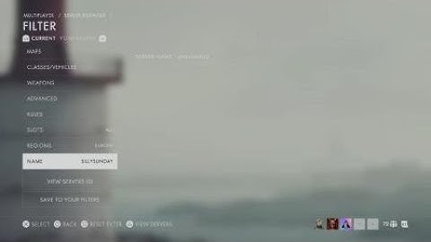 Battlefield 1 - Bf1 RSP Server search error.
