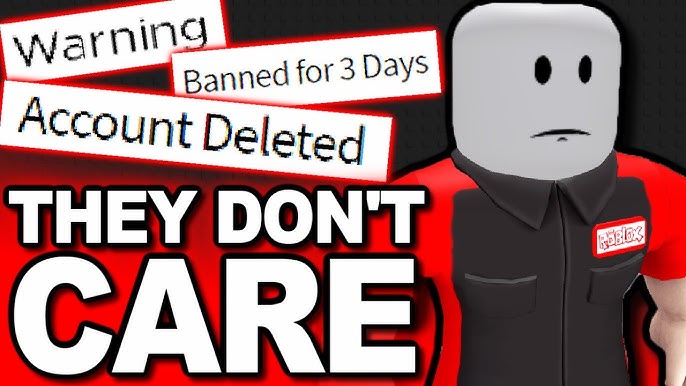 roblox #moderation #falseban #termination #badmoderation