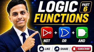 🔥 Excel Functions Part 6 💻Learn AND, OR & NOT Functions with Practical Example 😎🚀in Hindi #youtube